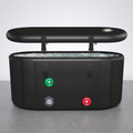 Cold Plunge Tub Built for Athletes, 195 Gallon Capacity, Water Chiller Compatible, Insulated Lid