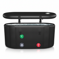 Cold Plunge Tub Built for Athletes, 195 Gallon Capacity, Water Chiller Compatible, Insulated Lid